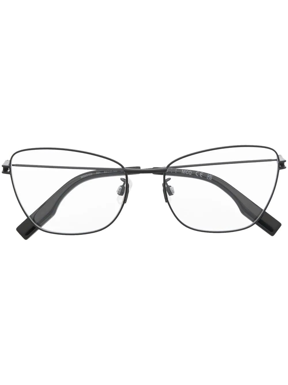 McQ 370/O Óculos Preto - MQ0370O