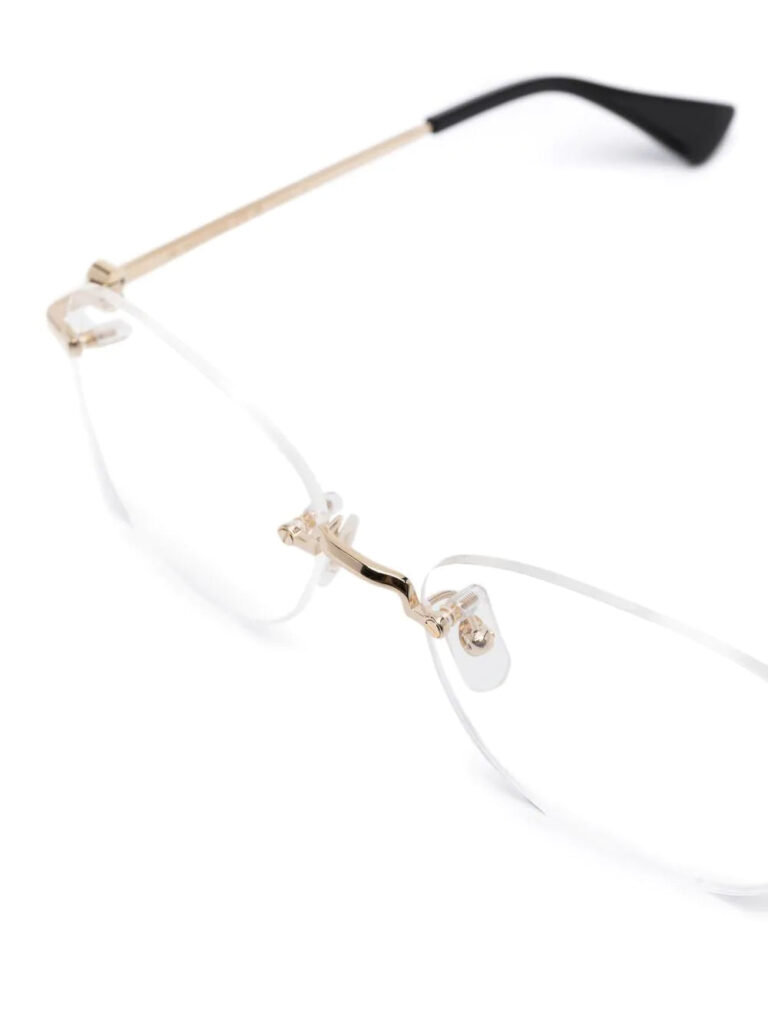 Cartier Double C De Cartier 414/O Eyeglasses - CT0414O Gold - CT0414O