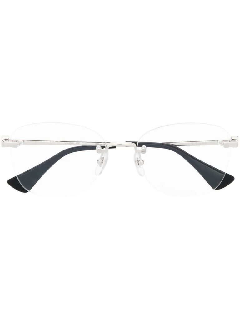 Cartier Double C De Cartier 414/O Eyeglasses - CT0414O Silver - CT0414O