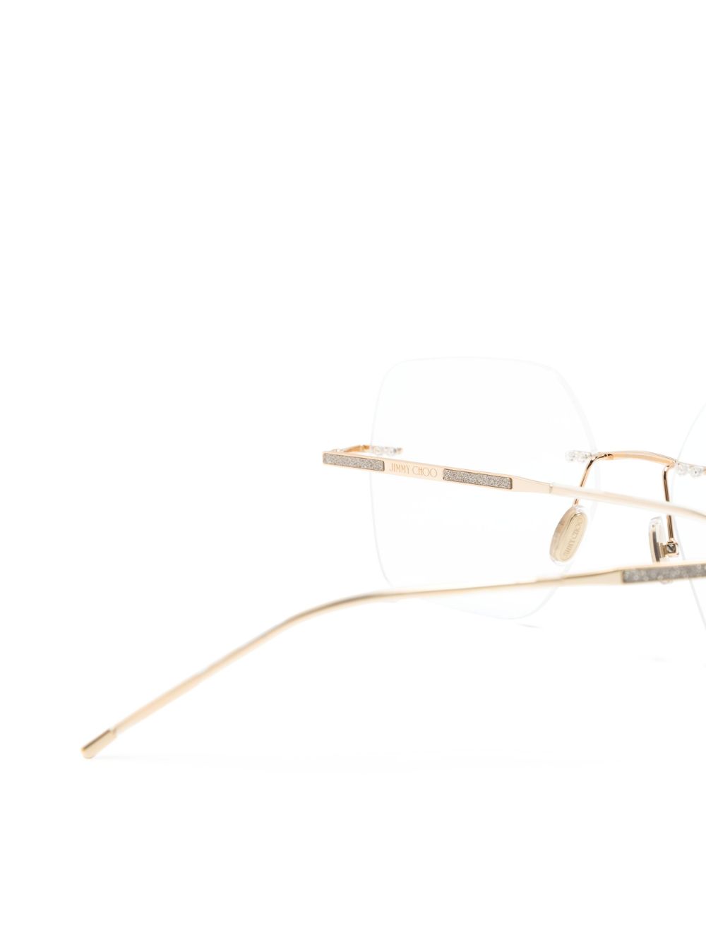 Jimmy Choo JC364/G Eyeglasses Rose Gold - JC364/G