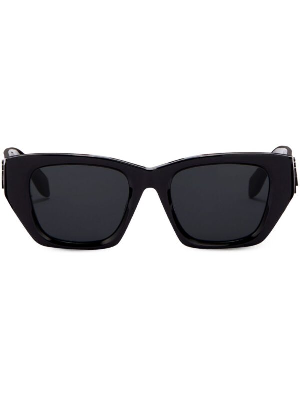 NEW PALM ANGELS HINKLEY PERI034 BLACK GREY AUTHENTIC FRAMES SUNGLASSES 51-19 PALM ANGELS HINKLEY/PERI034/1007 - Sunglasses main image 3