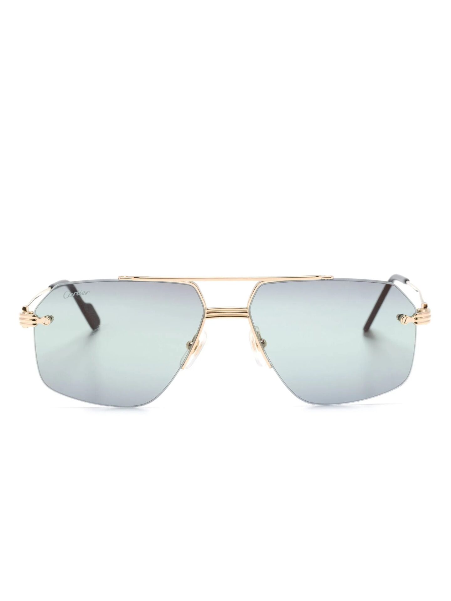 Cartier Double C De Cartier 426/S Sunglasses - CT0426S Violet - CT0426S