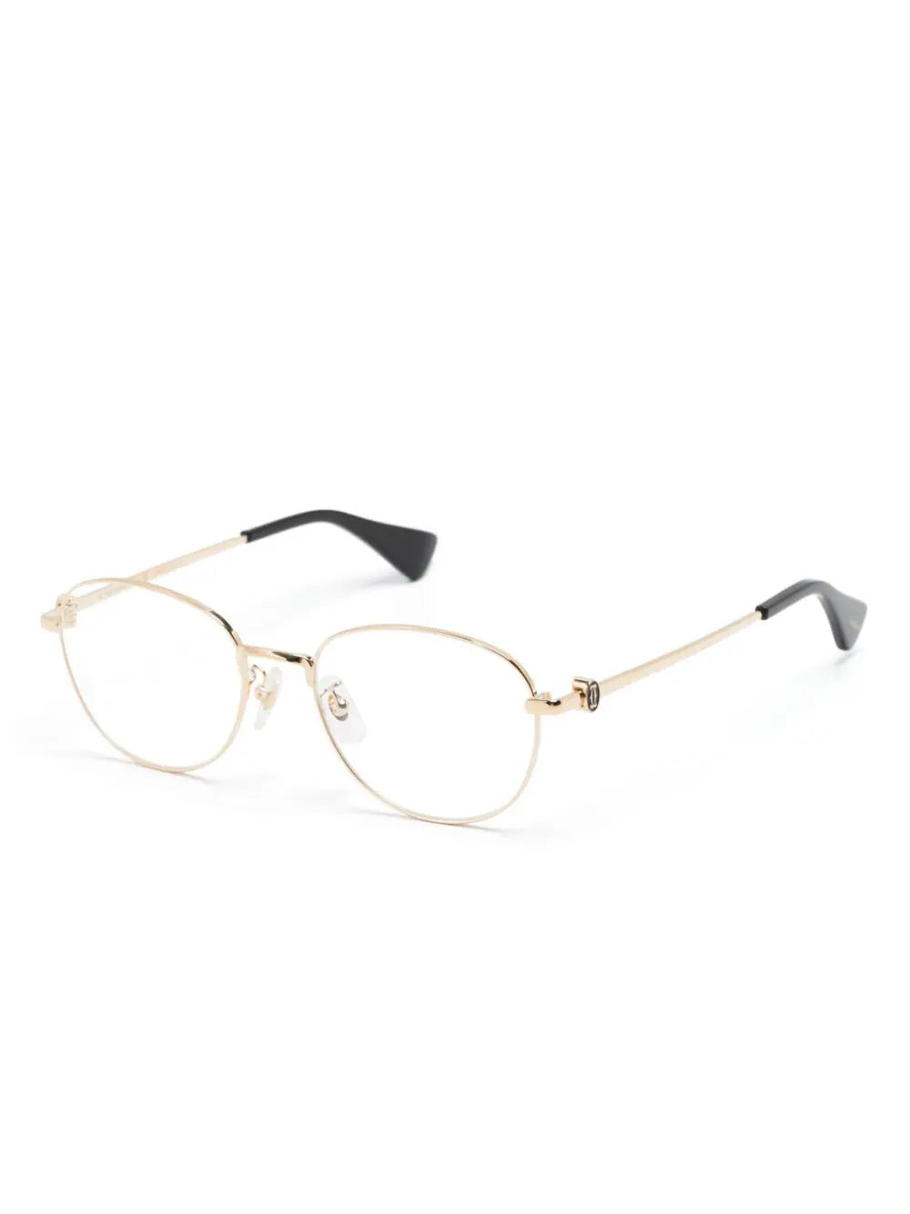 Cartier Double C Decor de Cartier Eyeglasses - CT0491OA Gold - CT0491OA