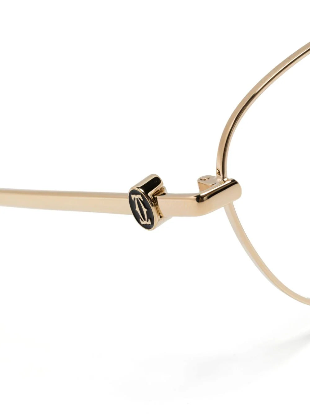 Cartier Double C Decor de Cartier Eyeglasses - CT0491OA Gold - CT0491OA