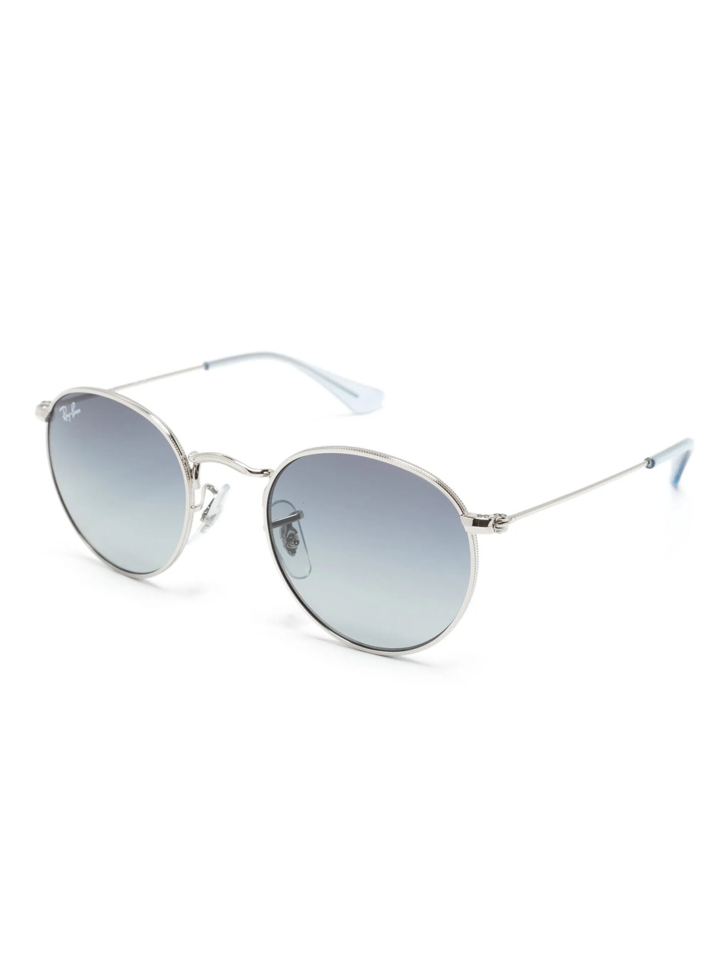 Ray-Ban Junior Junior Round RJ9547S Sunglasses Blue - JUNIOR ROUND