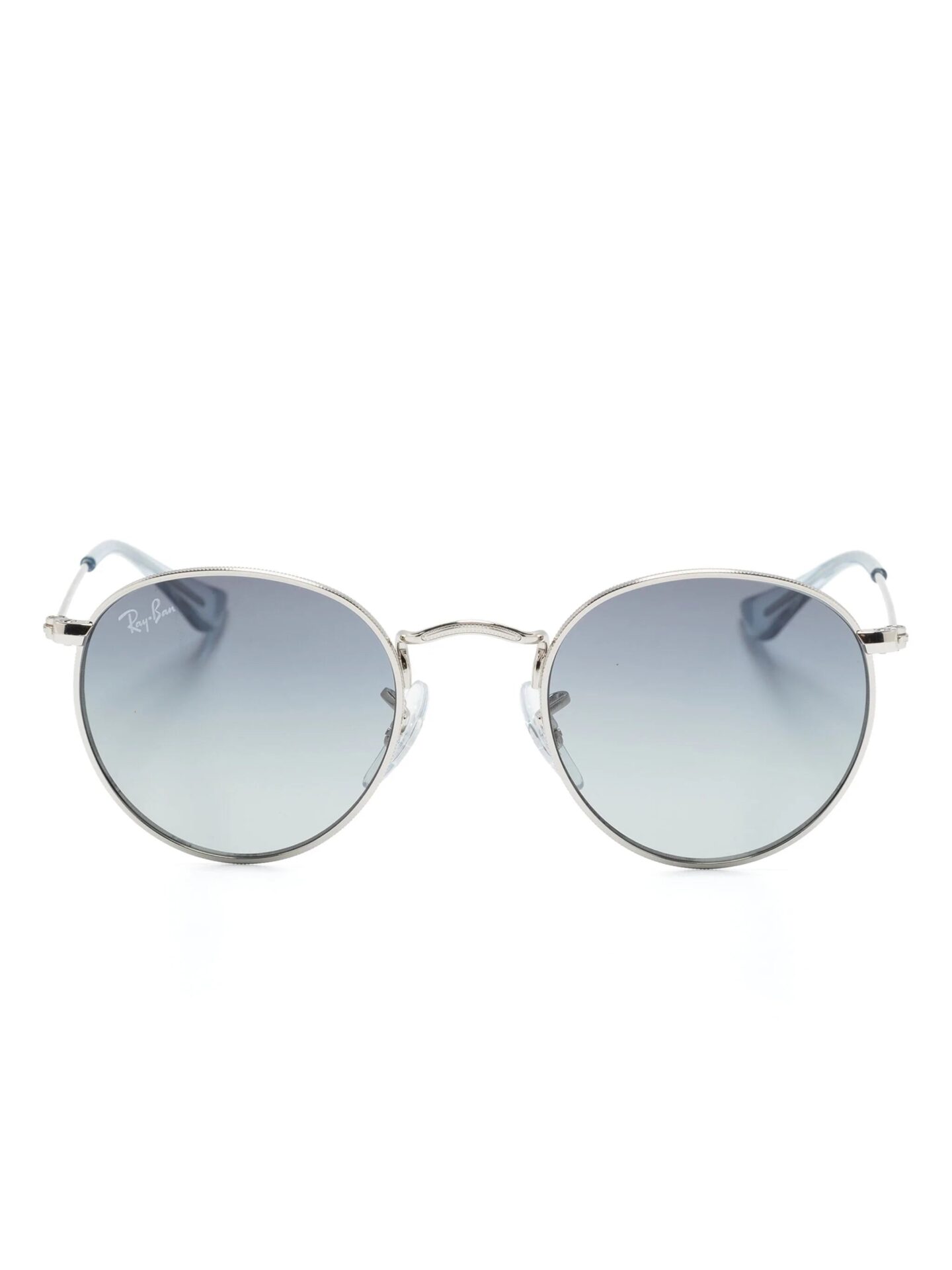 Ray-Ban Junior Junior Round RJ9547S Sunglasses Blue - JUNIOR ROUND
