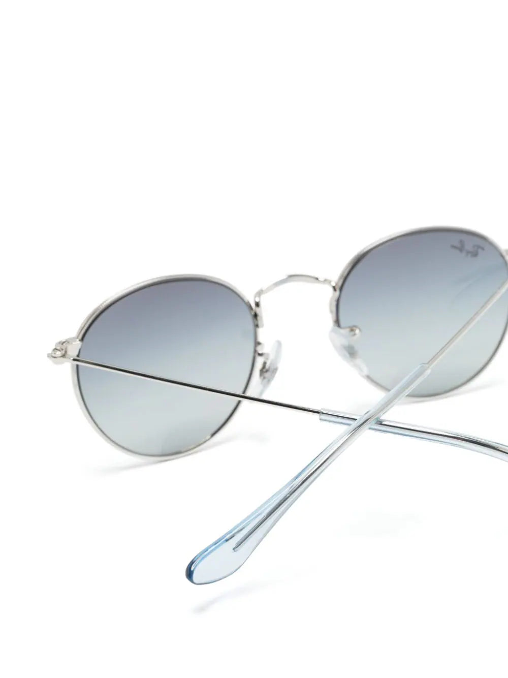 Ray-Ban Junior Junior Round RJ9547S Sunglasses Blue - JUNIOR ROUND