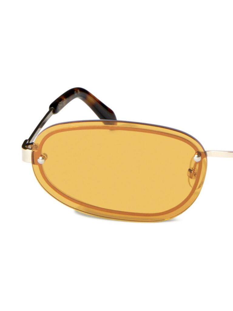 Off-White™ Miami OERI13M Sunglasses Gold - OERI13M