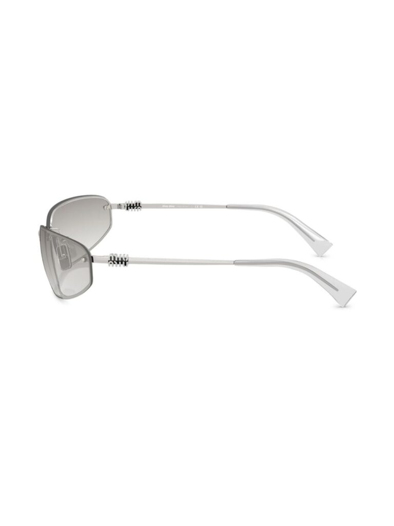Miu Miu A50S Sunglasses - 0MUA50S Silver - 0MUA50S Miu Miu A50S Sunglasses - 0MUA50S Silver - 0MUA50S