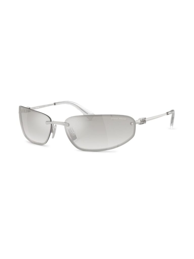 Miu Miu A50S Sunglasses - 0MUA50S Silver - 0MUA50S Miu Miu A50S Sunglasses - 0MUA50S Silver - 0MUA50S