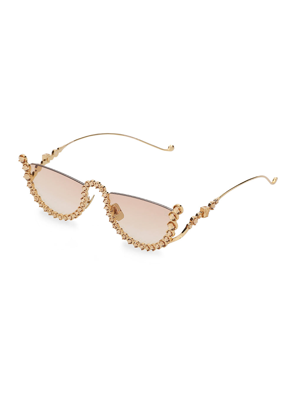 Anna-Karin Karlsson Half Moon Sunglasses Gold - Half Moon