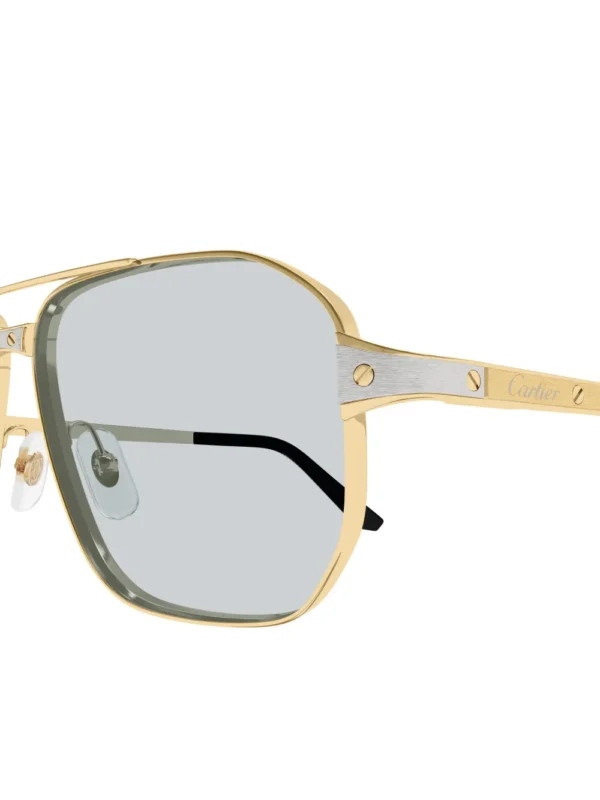 Cartier Santos de Cartier 424/S Sunglasses - CT0424S | André  display picture 3