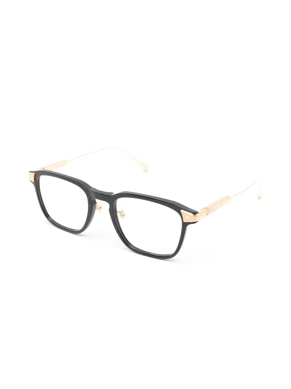 Cartier Santos de Cartier 612/OA Eyeglasses - CT0612OA Black - CT0612OA