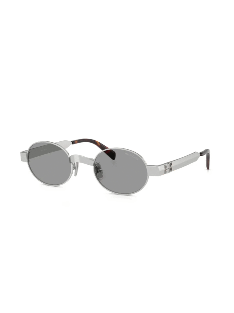 Miu Miu B51S Sunglasses - 0MUB51S Silver - 0MUB51S