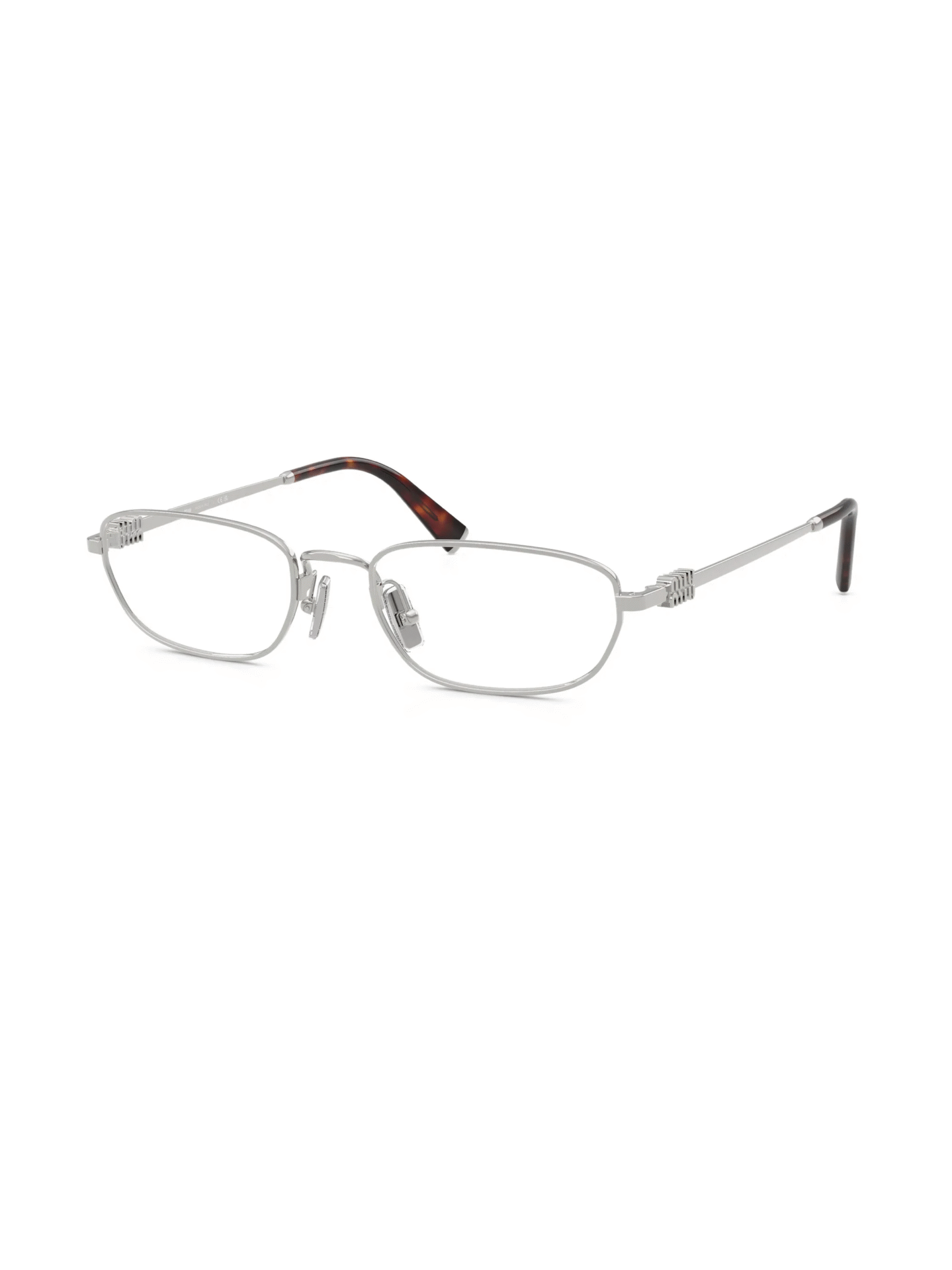 Miu Miu 52/ZV Eyeglasses - 0MU52ZV Silver - 0MU52ZV
