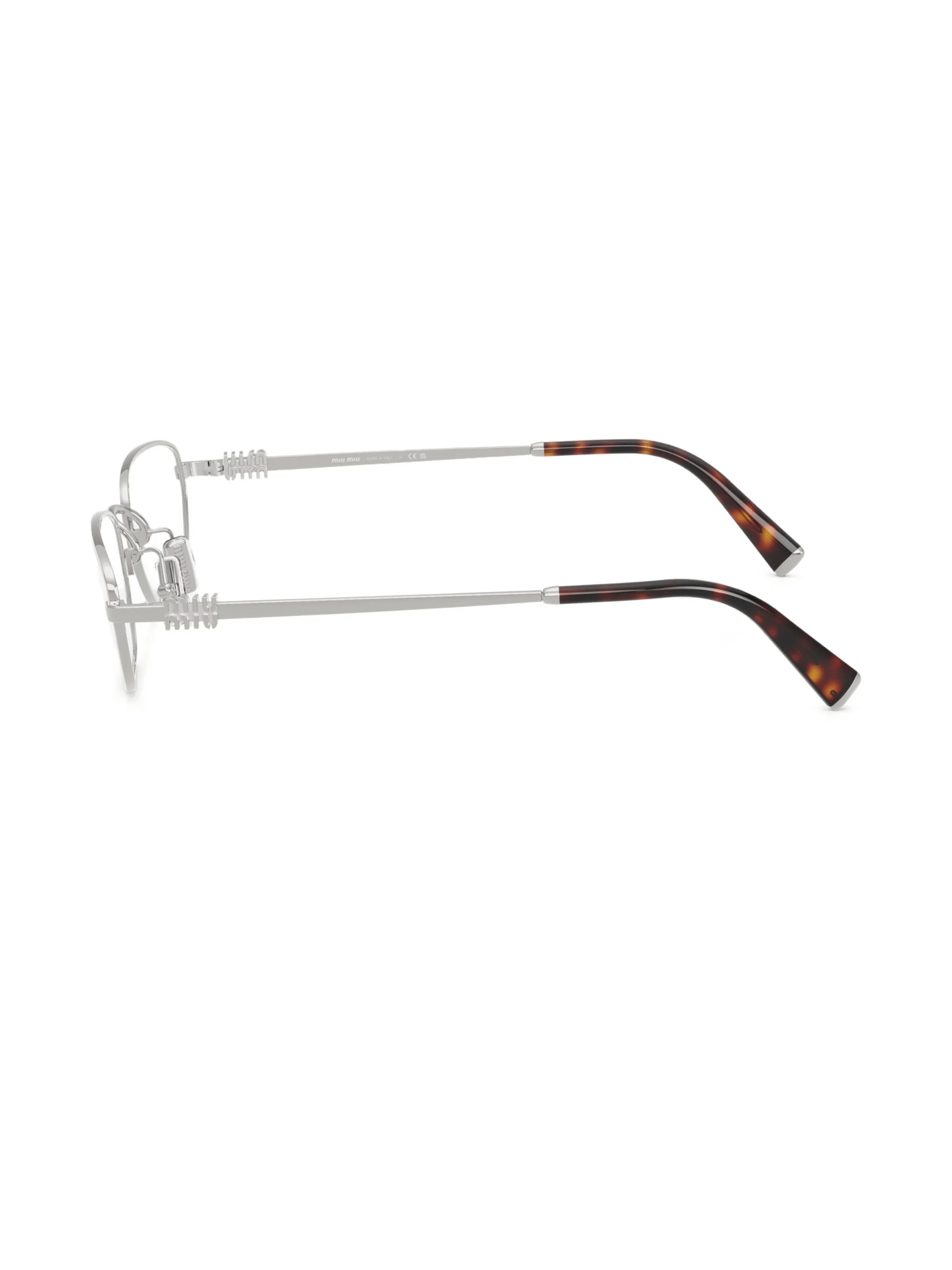 Miu Miu 52/ZV Eyeglasses - 0MU52ZV Silver - 0MU52ZV