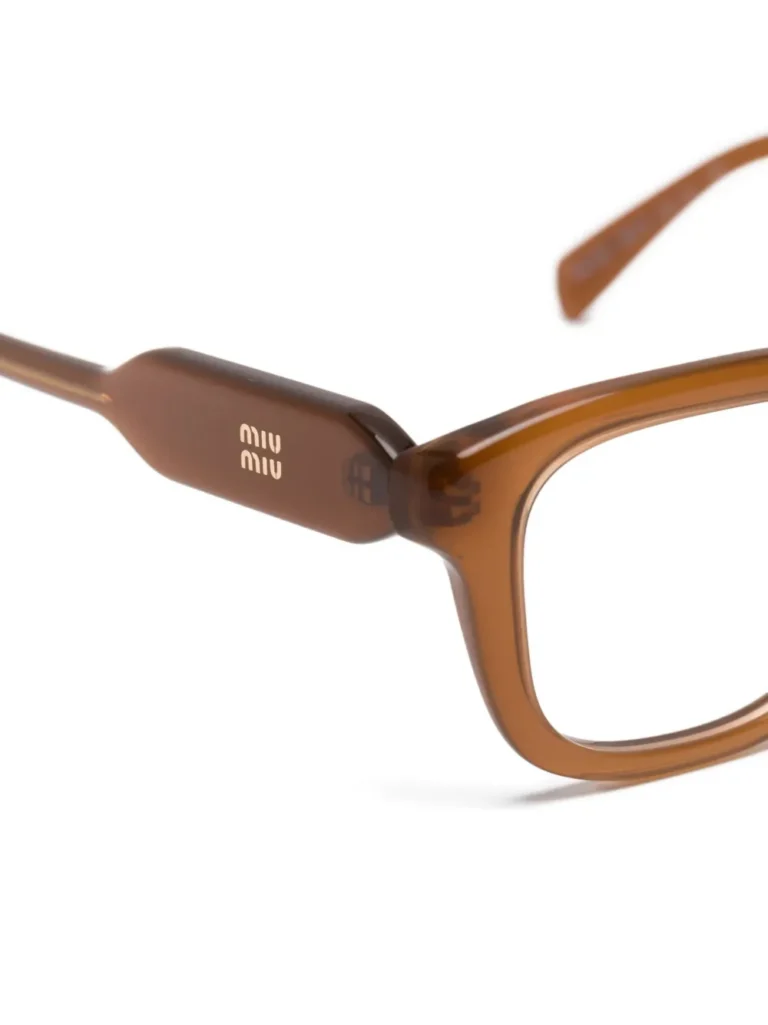 Miu Miu 02ZV Eyeglasses - 0MU02ZV Brown - 0MU02ZV