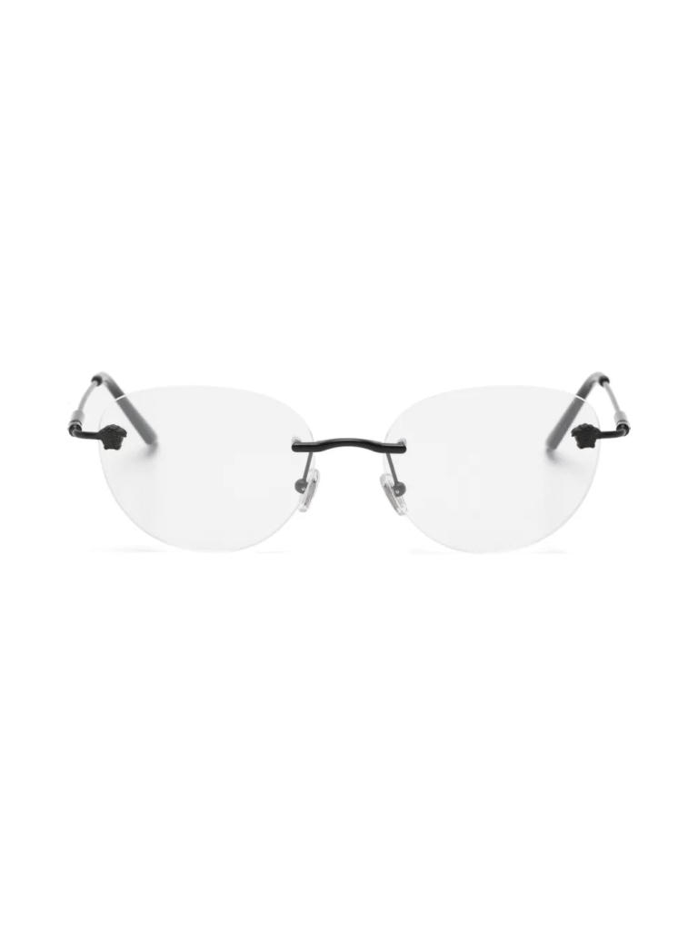 Versace 1305 Eyeglasses - 0VE1305 Black Matte - 0VE1305