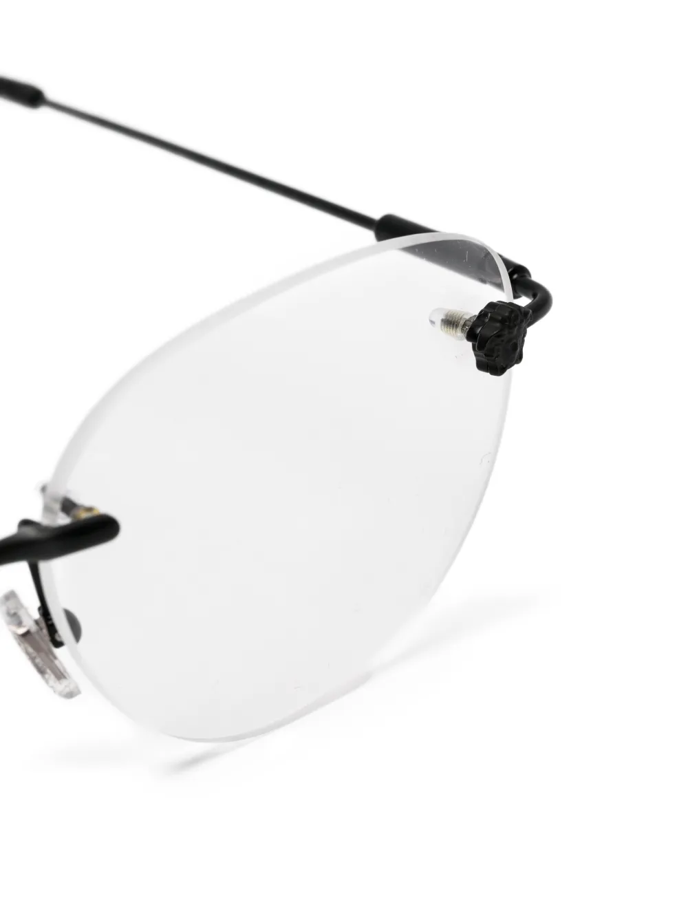 Versace 1305 Eyeglasses - 0VE1305 Black Matte - 0VE1305