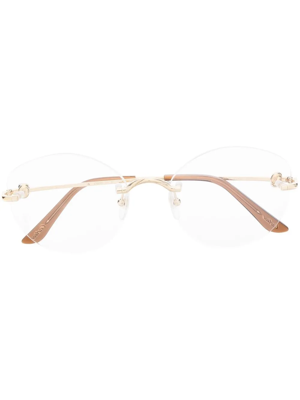 Cartier Décor C de Cartier Eyeglasses - CT0376O Gold - CT0376O Cartier Décor C de Cartier Eyeglasses - CT0376O Gold - CT0376O