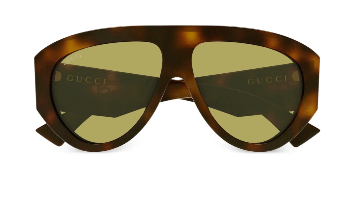 小物 GUCCI side logo gold plate sunglasses Gucci 2128/S Sunglasses - GG2128S | André Opticas