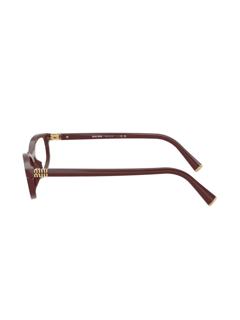 Miu Miu 01ZV Eyeglasses - 0MU01ZV Burgundy - 0MU01ZV Miu Miu 01ZV Eyeglasses - 0MU01ZV Burgundy - 0MU01ZV