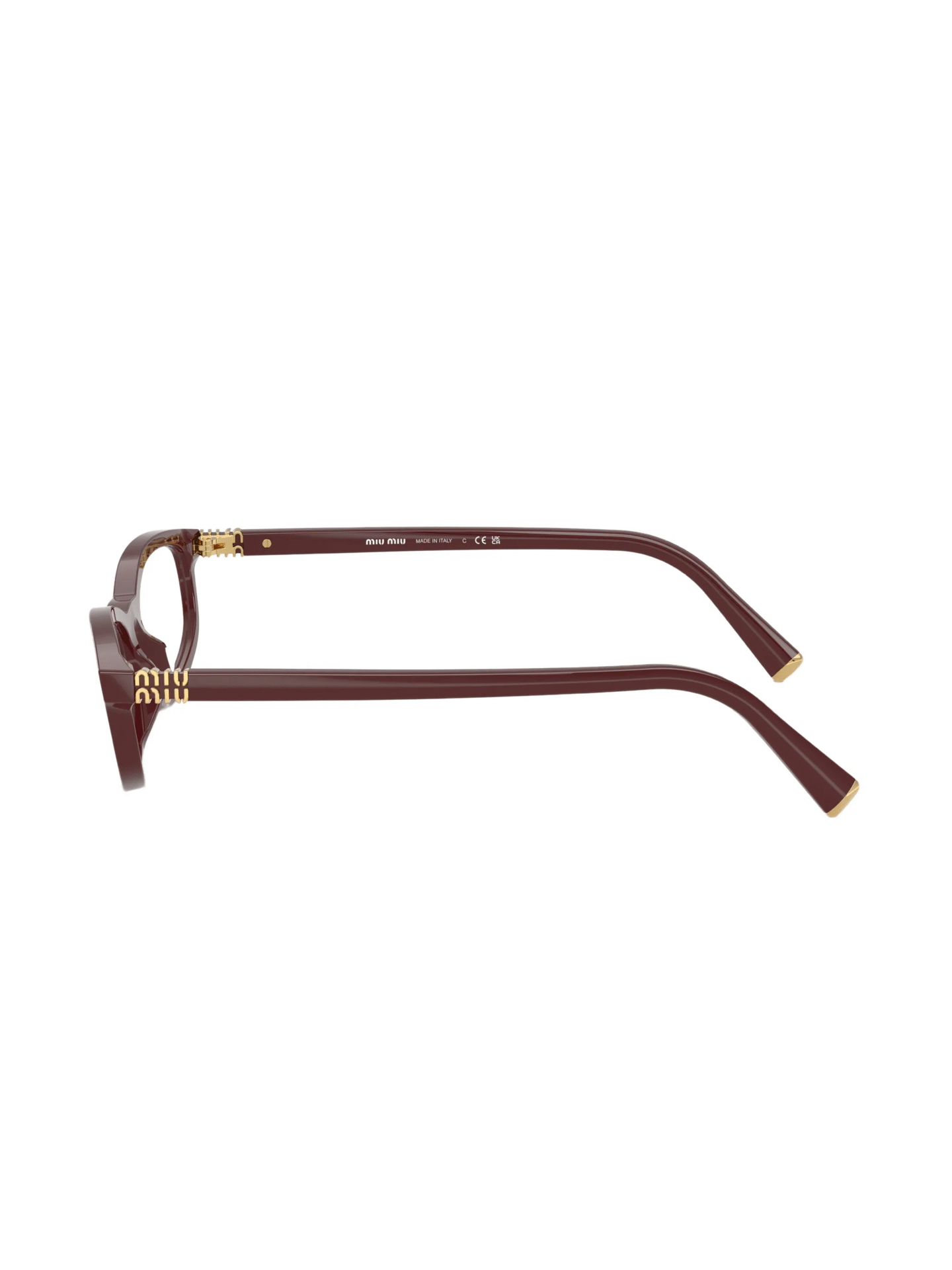 Miu Miu 01ZV Eyeglasses - 0MU01ZV Burgundy - 0MU01ZV Miu Miu 01ZV Eyeglasses - 0MU01ZV Burgundy - 0MU01ZV