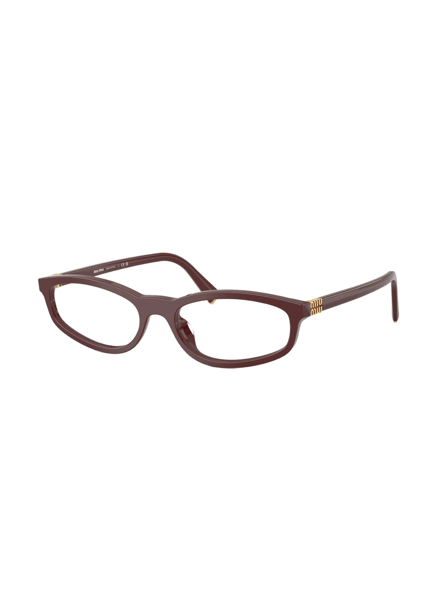 Miu Miu 01ZV Eyeglasses - 0MU01ZV Burgundy - 0MU01ZV Miu Miu 01ZV Eyeglasses - 0MU01ZV Burgundy - 0MU01ZV