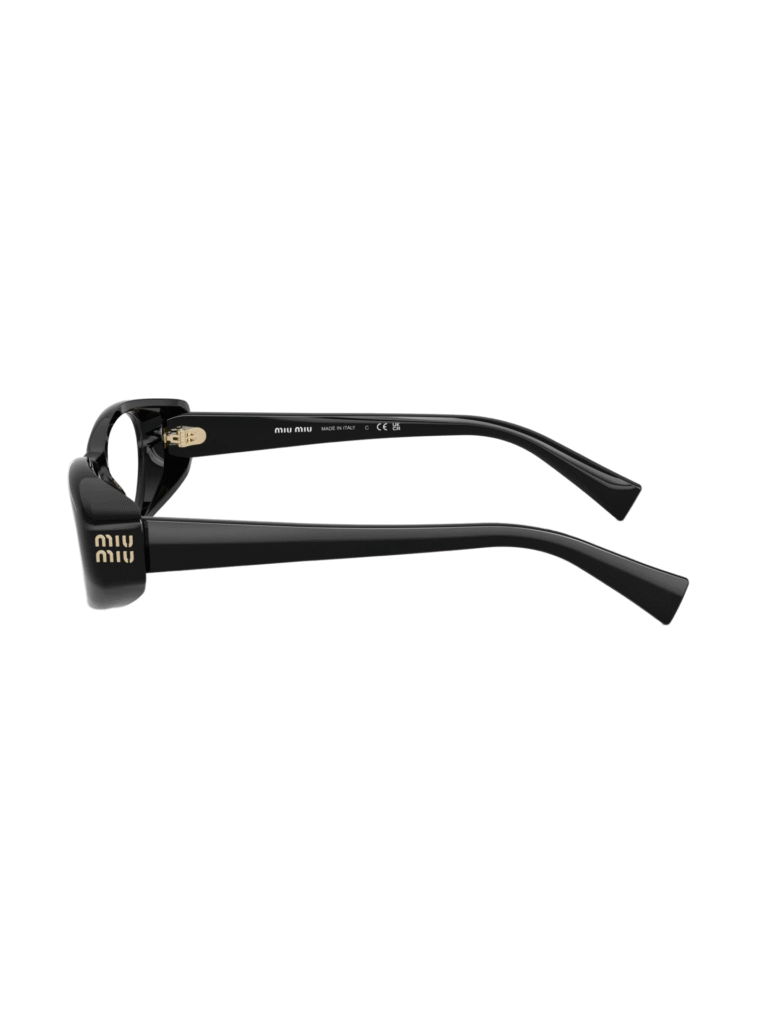 Miu Miu 03ZV Eyeglasses - 0MU03ZV Black - 0MU03ZV