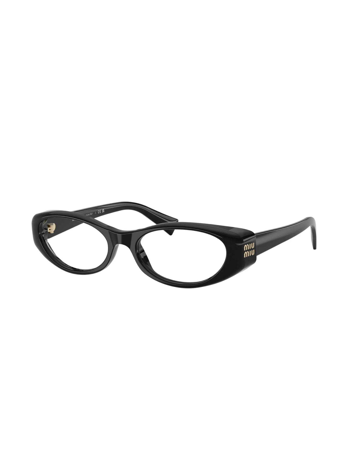 Miu Miu 03ZV Eyeglasses - 0MU03ZV Black - 0MU03ZV