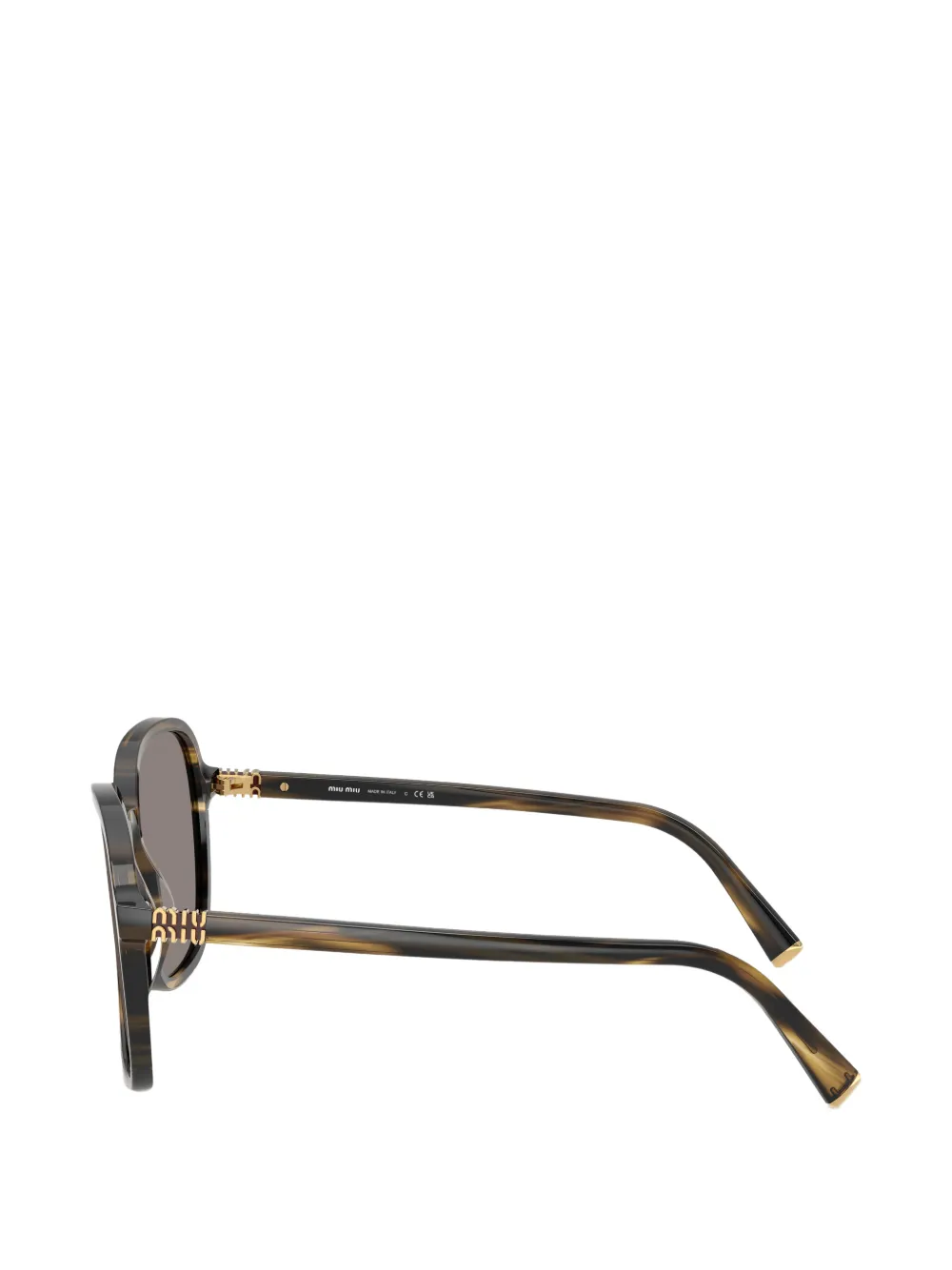Miu Miu B01S Sunglasses - 0MUB01S Brown - 0MUB01S