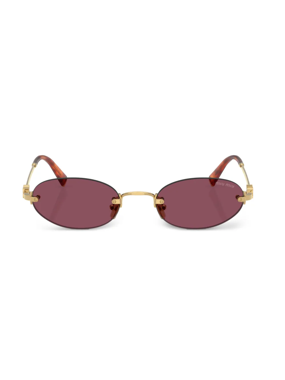 Miu Miu A54/S Sunglasses - 0MUA54S Gold - 0MUA54S