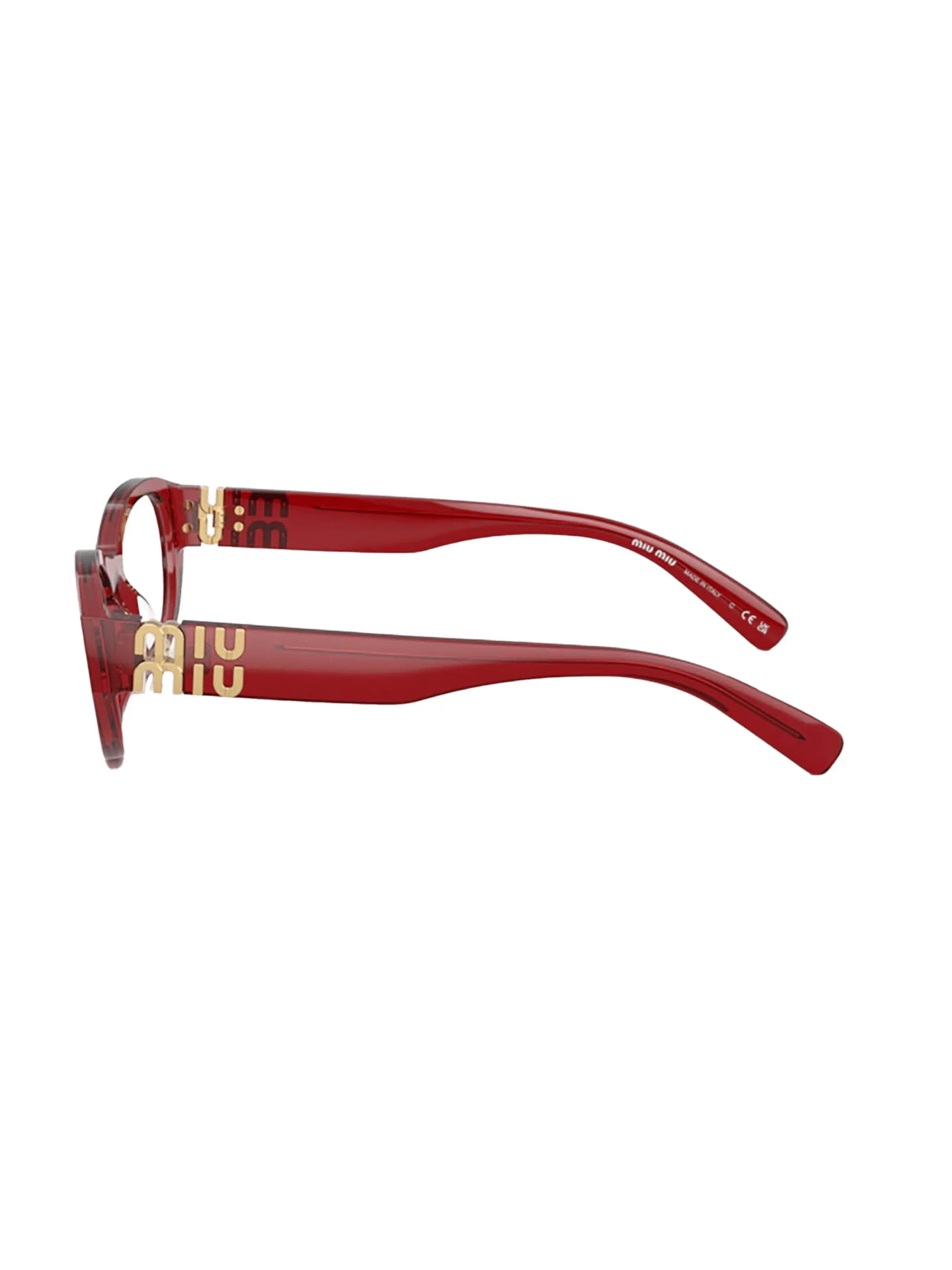 Miu Miu 03WV Eyeglasses - 0MU03WV Red - 0MU03WV