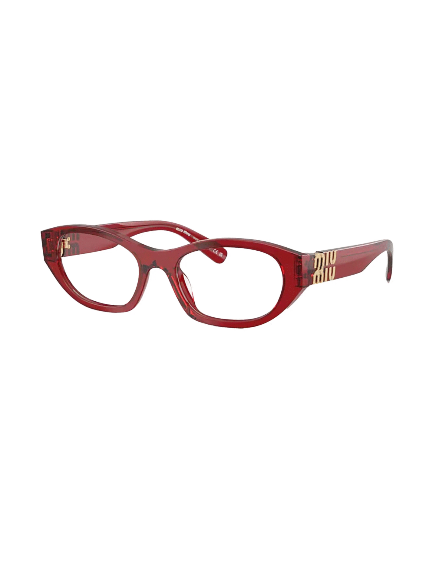 Miu Miu 03WV Eyeglasses - 0MU03WV Red - 0MU03WV