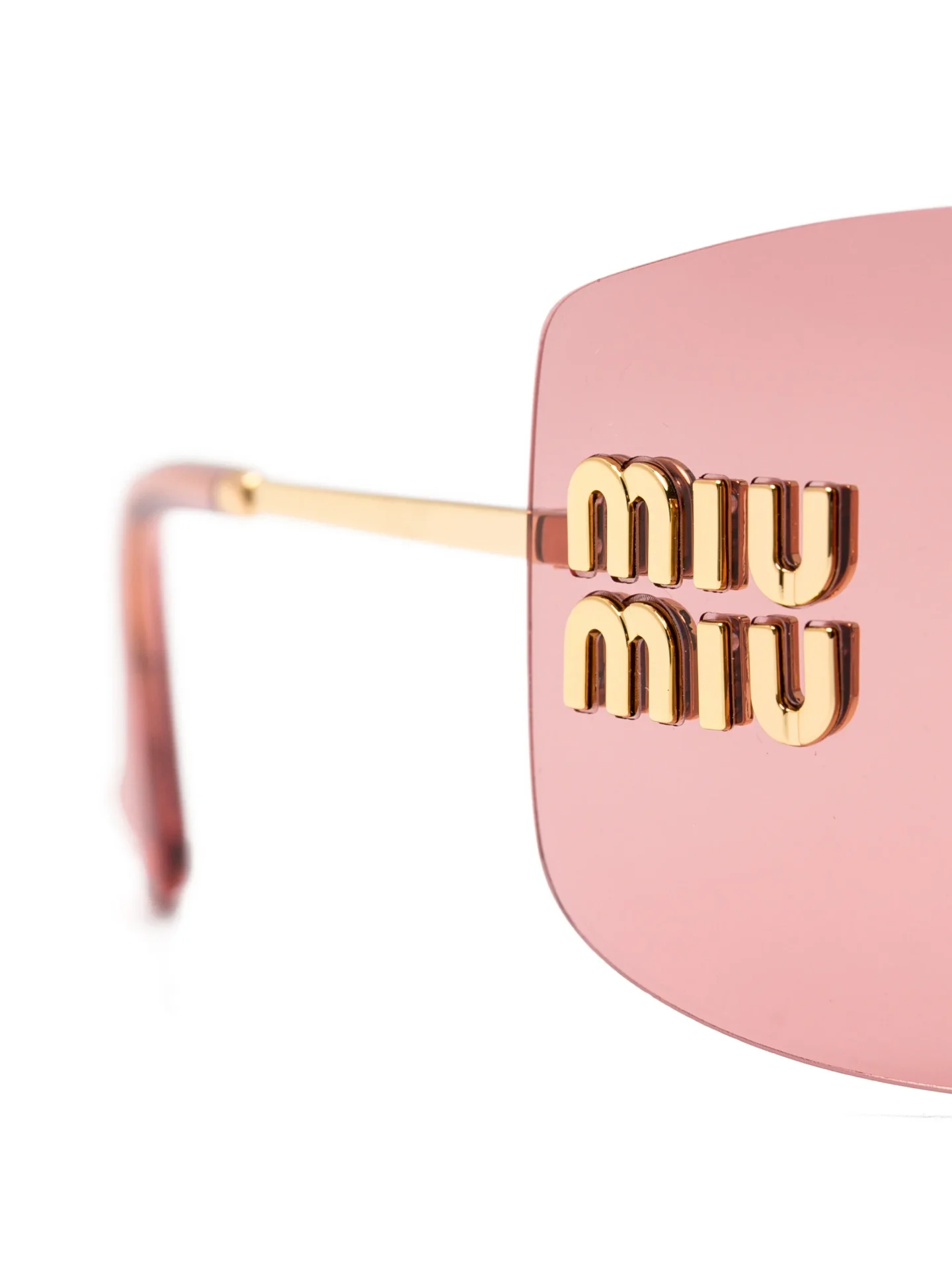 Miu Miu B53S Sunglasses - 0MUB53S Gold - 0MUB53S