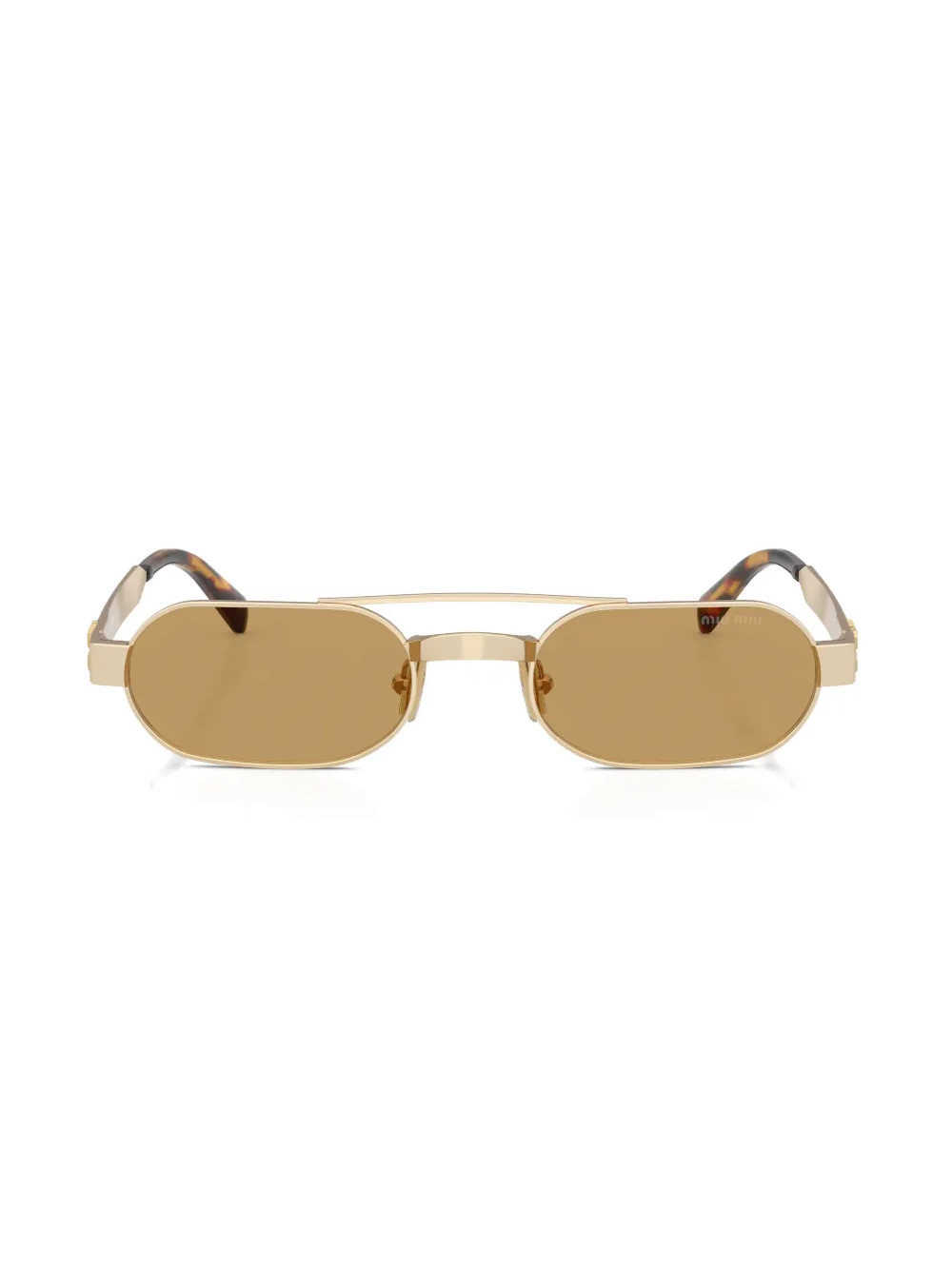 Miu Miu B52S Sunglasses - 0MUB52S Gold - 0MUB52S