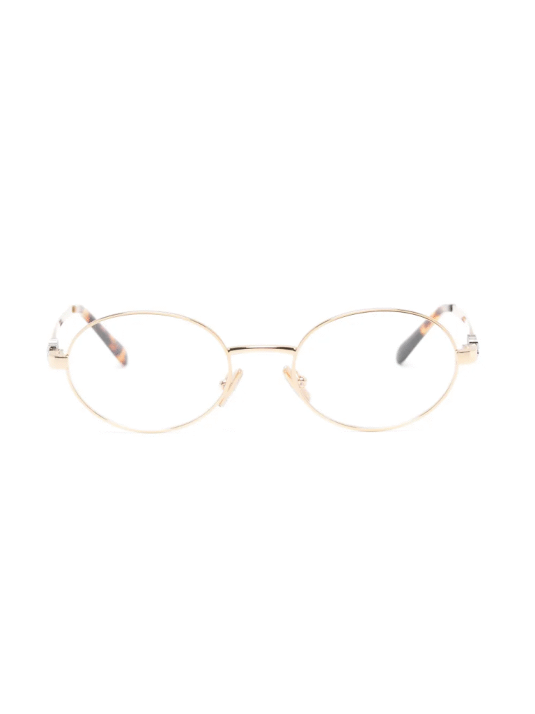 Miu Miu 50/ZV Eyeglasses - 0MU50ZV Gold - 0MU50ZV