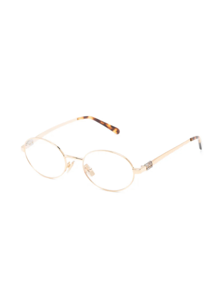 Miu Miu 50/ZV Eyeglasses - 0MU50ZV Gold - 0MU50ZV