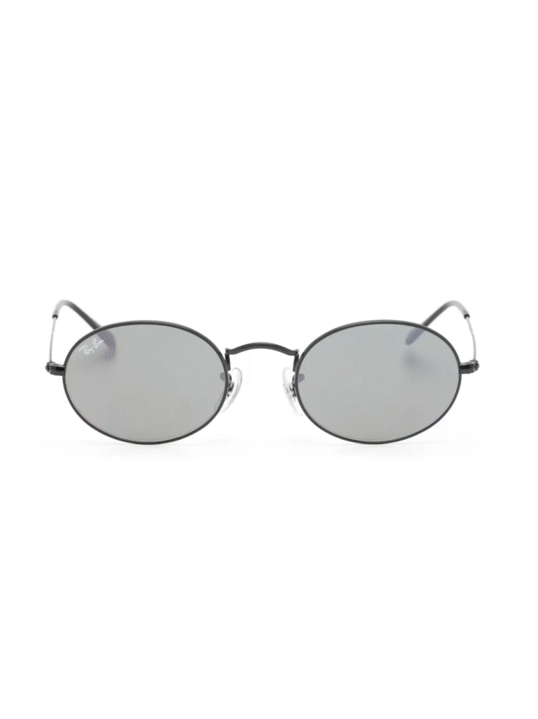 Ray-Ban Oval Sunglasses - 0RB3547N Black - 0RB3547N