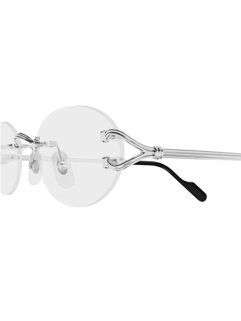 Cartier Décor C de Cartier Eyeglasses - CT0621O Silver - CT0621O