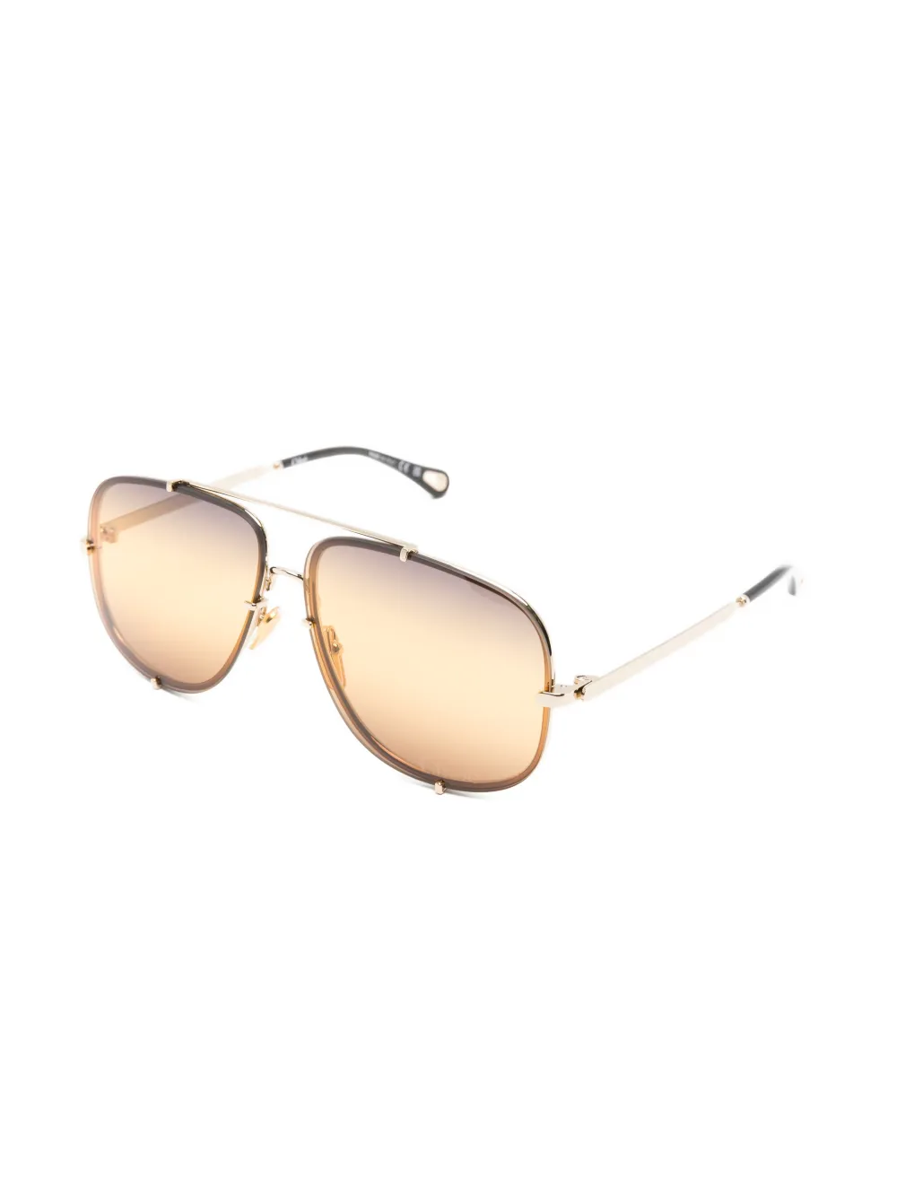 Chloé 348/S Sunglasses - CH0348S Gold - CH0348S