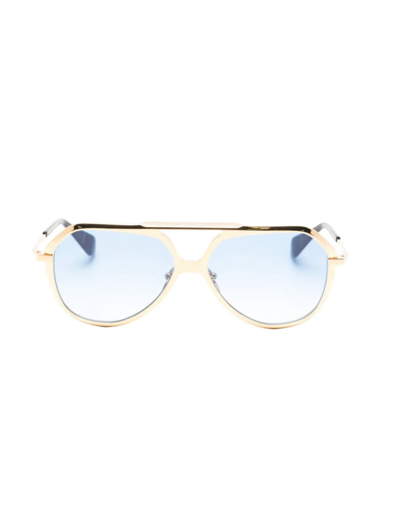 Jacques Marie Mage Loulou de la Falaise Maxime Sunglasses - JMMFW Gold - JMMFW