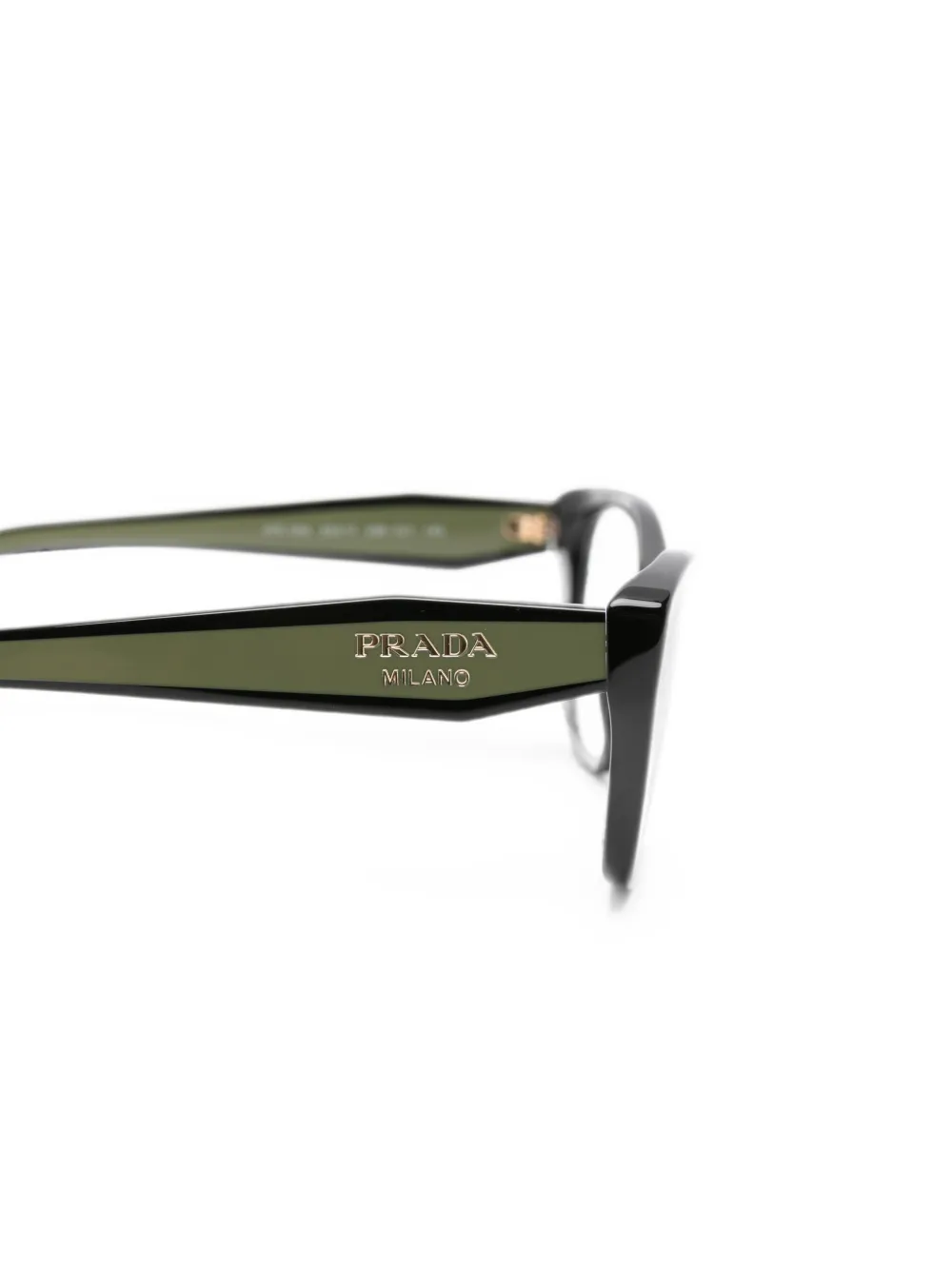 Prada 19WV Eyeglasses - 0PR19WV Black - 0PR19WV