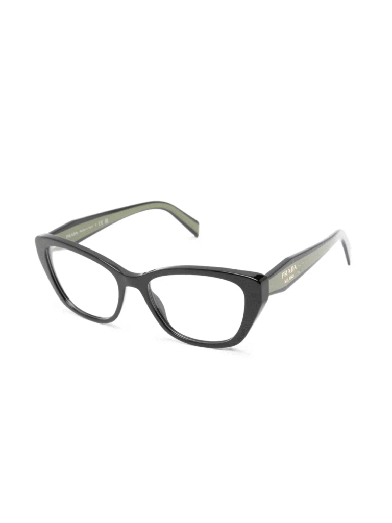 Prada 19WV Eyeglasses - 0PR19WV Black - 0PR19WV