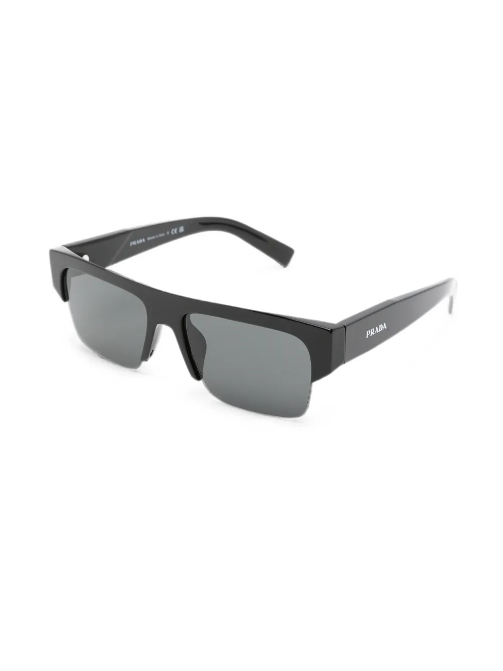 Prada D12SU Sunglasses - 0PRD12SU Black - 0PRD12SU