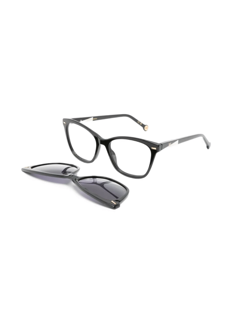 Carolina Herrera 334/C + Clip - Sunglasses - HER0334C Black - HER0334C