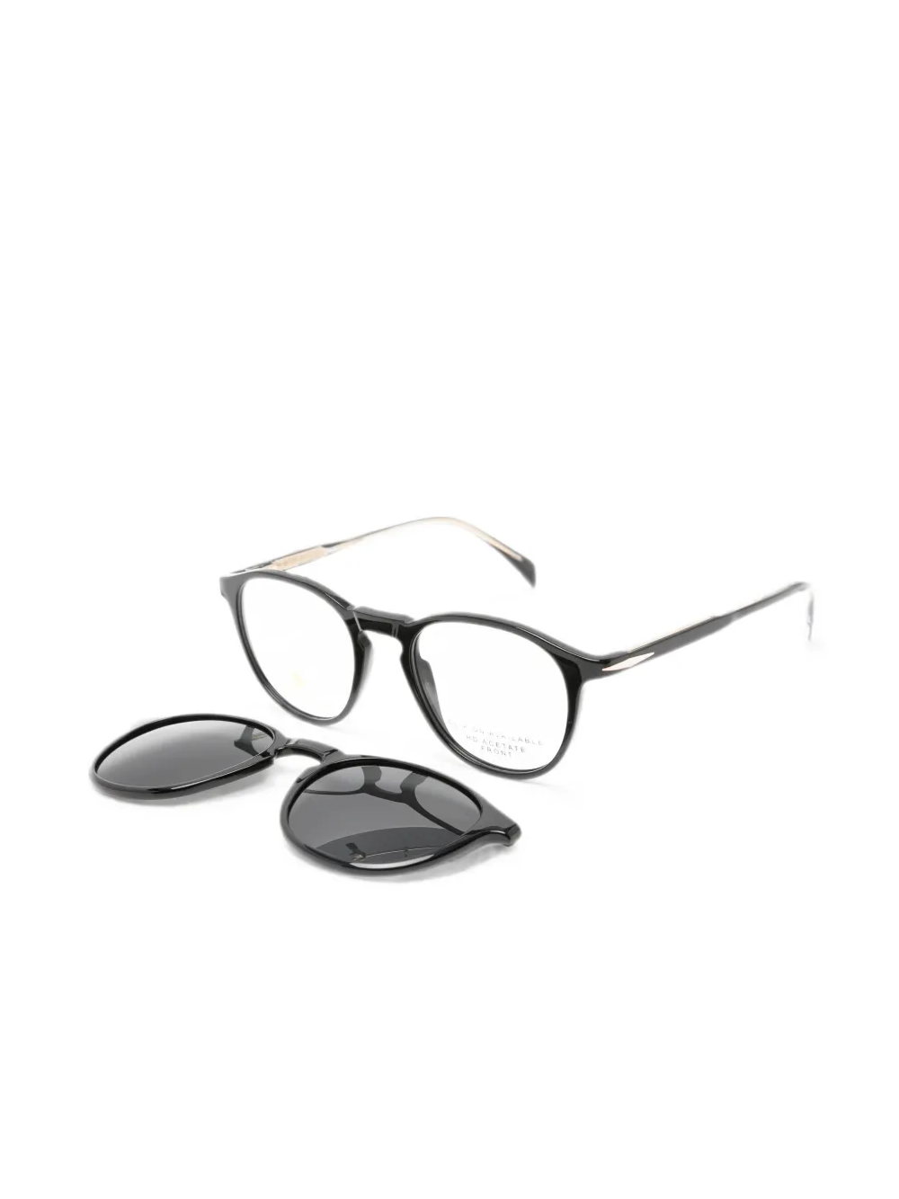 Eyewear by David Beckham 1018/CS + Clip Sunglasses - DB1018/CS + Clip Black - Eyewear by David Beckham 1018/CS + Clip Sunglasses - DB1018/CS + Clip Black -