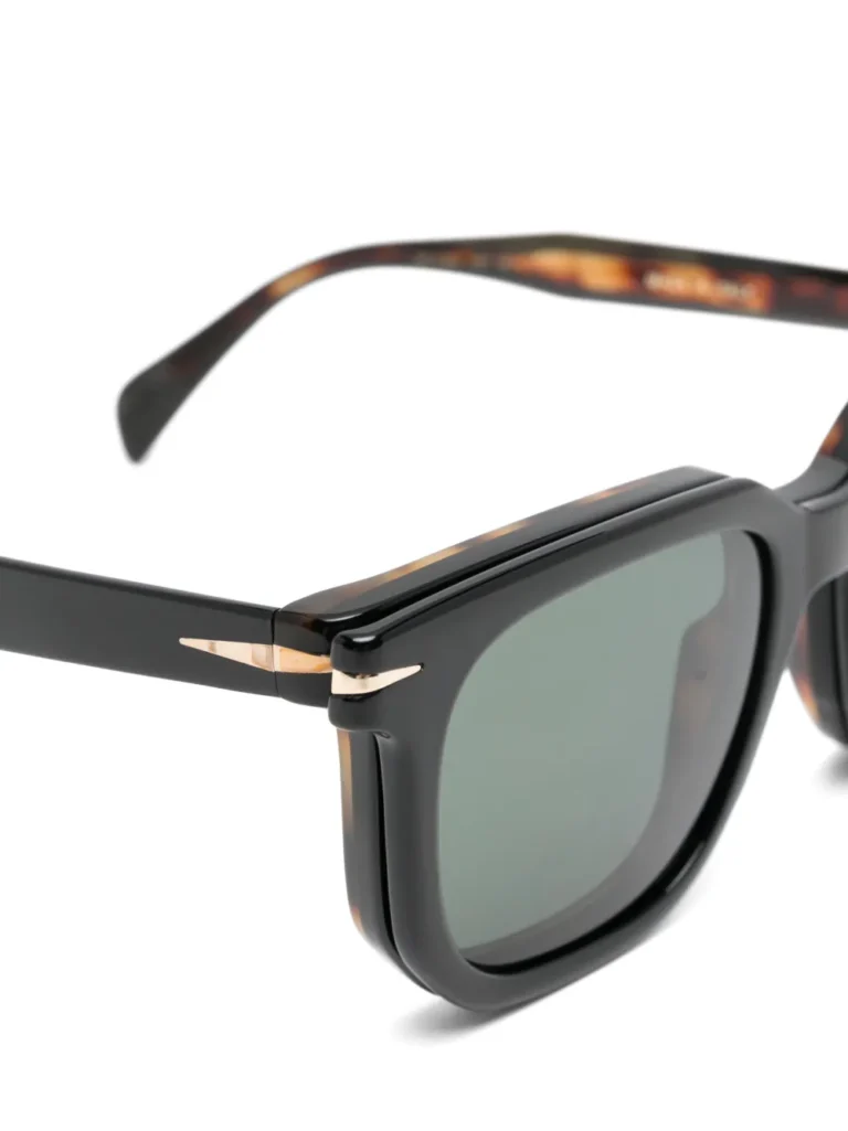 Eyewear by David Beckham 7143/C + Clip Sunglasses - DB7143/C + Clip Black - DB7143/C + Clip