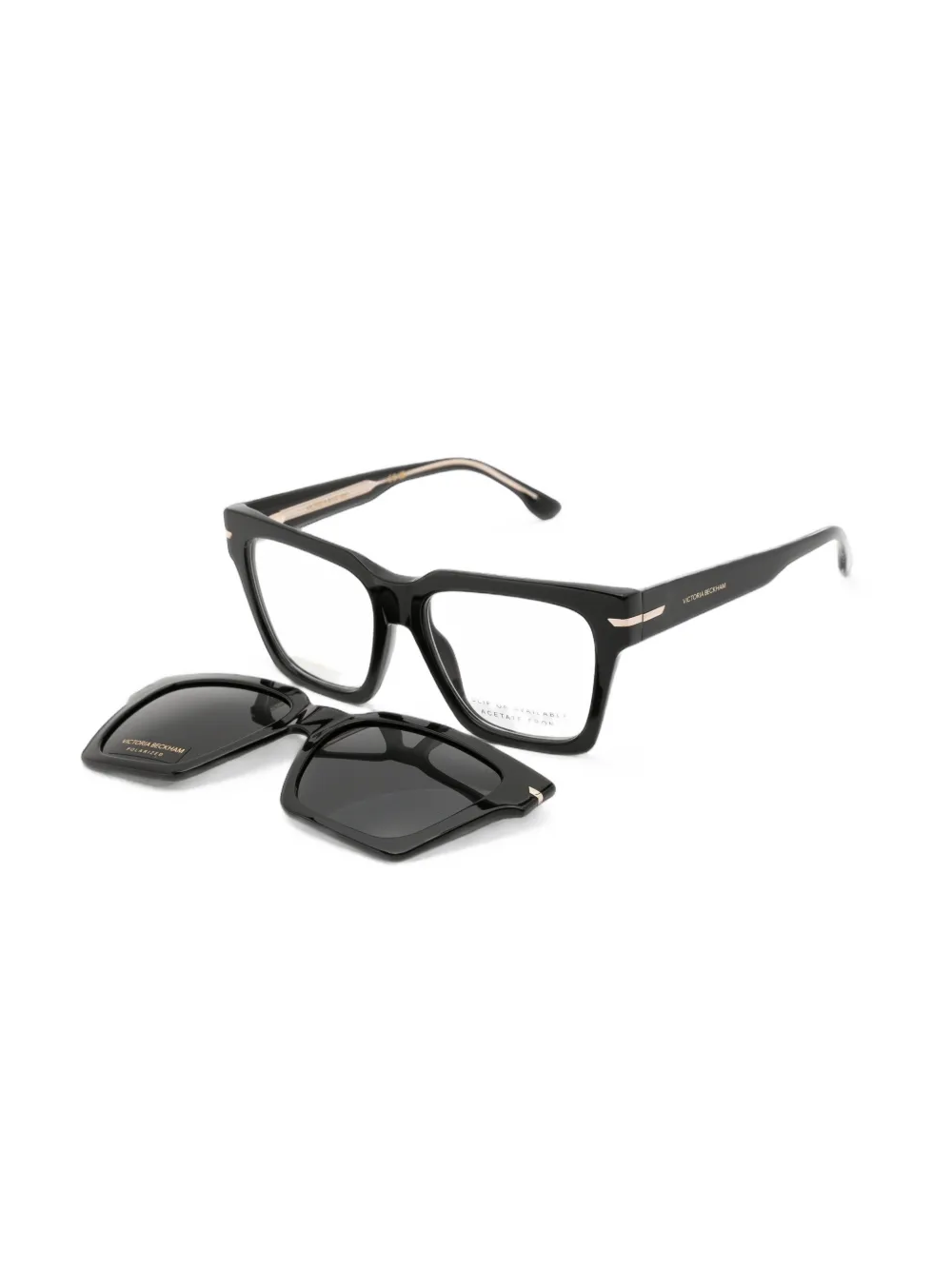 Victoria Beckham 7009/C Clip Eyeglasses - VB7009/C Black - VB7009/C