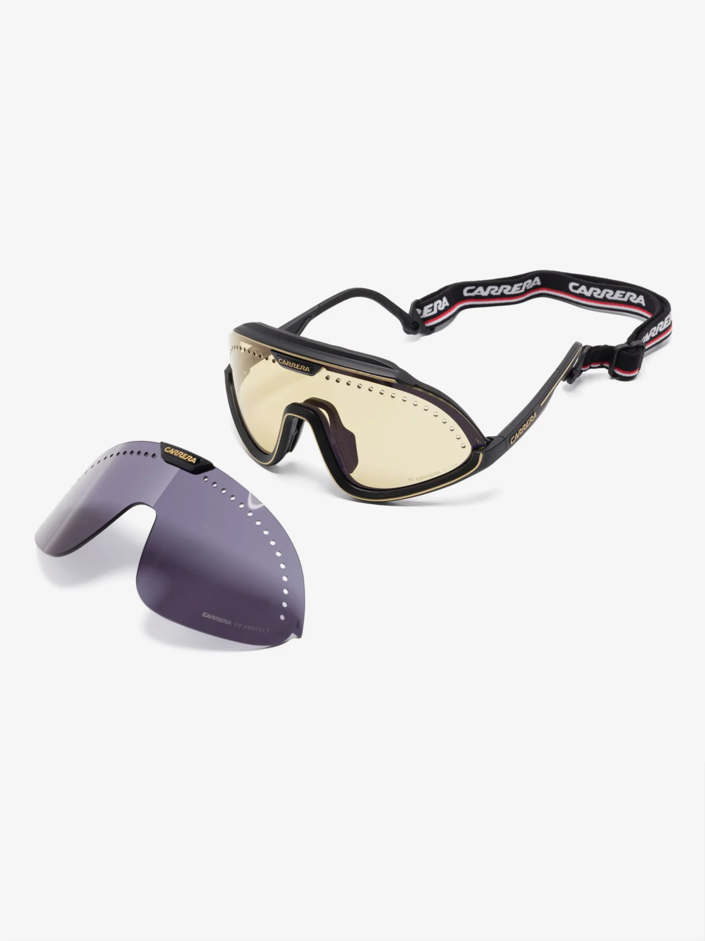 Carrera C Sport 01/S + Clip + Fita Sunglasses - CSport01/S+Clip+Fita Black - CSport01/S+Clip+Fita